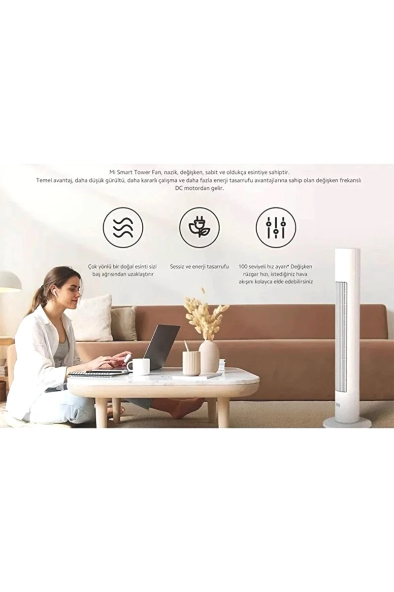 Xiaomi Akıllı Kule Tipi Vantilatör İncelemesi — Serinliği Akıllıca Yakala!